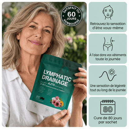 Lymélia gélules pour le drainage lymphatique