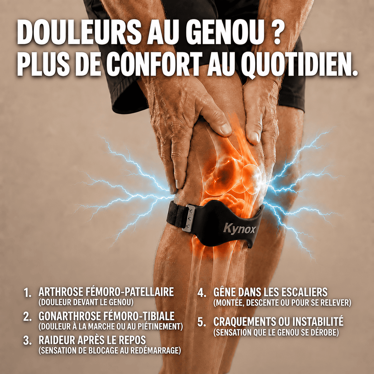 Kynox™ Sangle rotulienne de précision