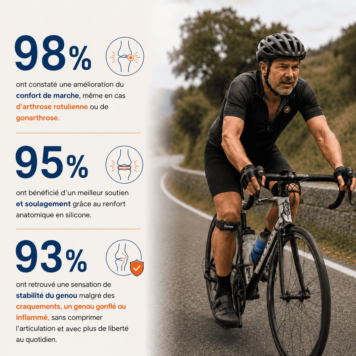 Kynox™ Sangle rotulienne de précision